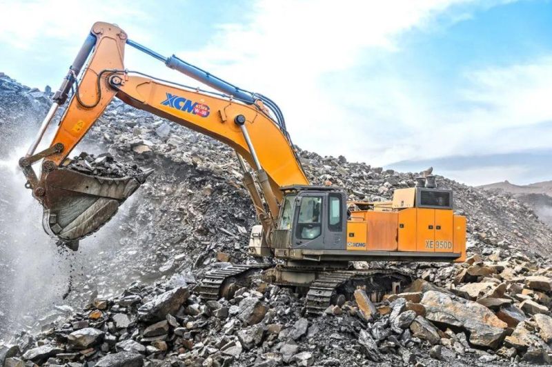 XCMG 90 Ton 6 Cbm Xe950d Large Hydraulic Crawler Crawler Mining Excavator for Sale