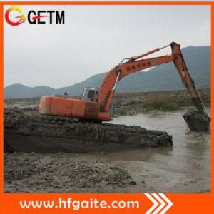 Equipped Japanese Excavator Heavy Construction Machinery Swamp Excavator