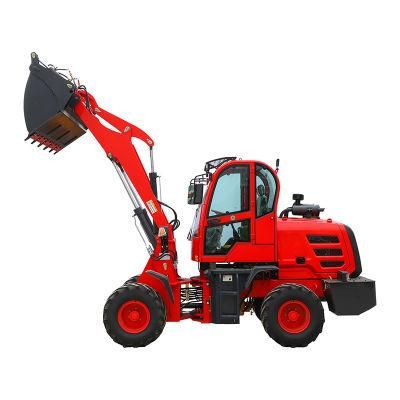 1.2 Ton Hydraulic Control Mini Wheel Loader Front Loader for New Hot with CE ISO TUV
