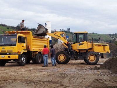 5t Loading Weight Powerful Engine Payloader for Heavy Work in Peru