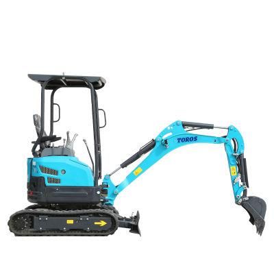Direct Factory Sale Cheap Mini Digger 1.8ton 2ton Mini Excavator for Sale