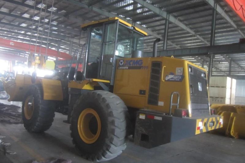 Chinese 5ton Wheel Loader Lw500fv with 3 Cbm Bucket