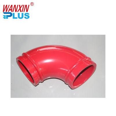 Custom Abrasive Resistance Pipe Bend for Zoomlion Concrete Pump Carbon Steel