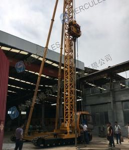 Chinese Wick Drain Driving Machine 20m Depth