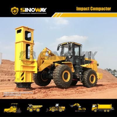 High Performance Hydraulic Hammer Sinoway Rapid Impact Compaction Rigs Price