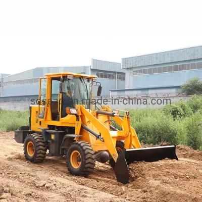 Hot Sale 4 Wheel Drive Mini Wheel Loader Articulated Wheel Loader