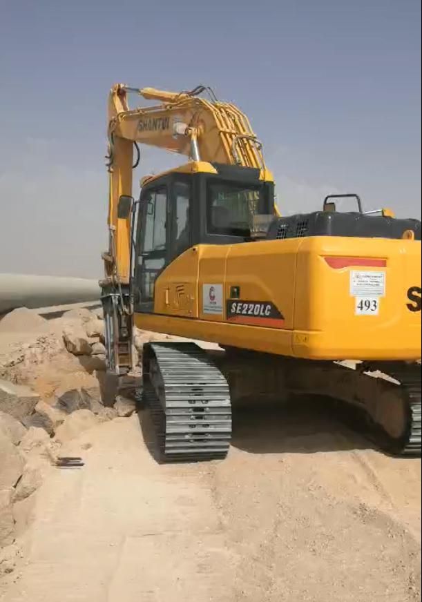 Shantui 22 Ton Crawler Excavator Full Hydraulic System Se220