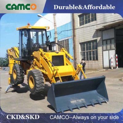 Earth Moving Equipment Articulated Backhoe Loader with Bucket