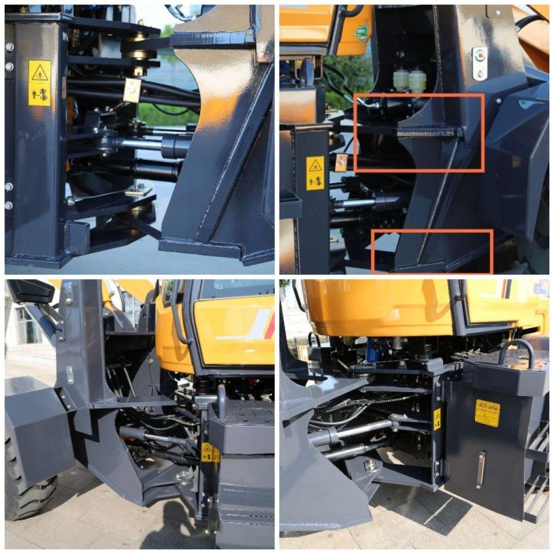 Lugong Brand LG939 Mini Wheel Loader Small Loader with EPA4 Euro 5 Engine, Front End Loader for Earthmoving