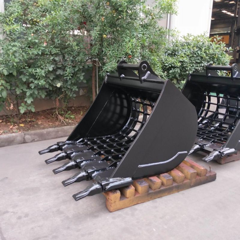 for S60 Hydraulic Quick Coupler Excavator Skeleton Bucket Sieve Bucket