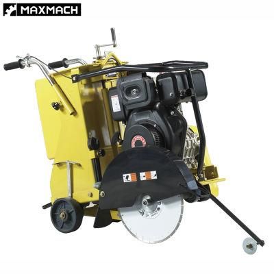 180mm Cutting Depth Walk Behind Concrete Saw for Construction