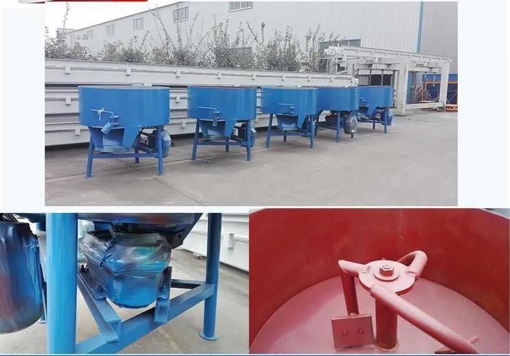 Jq500 Pan Type Concrete Mixer for Block Machine