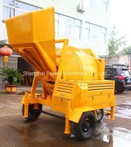 Mini Automatic Control Pan Type Concrete Mixer Machine