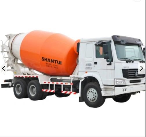 China Construction Machinery Shantui Brand Portable Self Loading Mini Used Concrete Truck Mixer Used Tanker Truck for Sale
