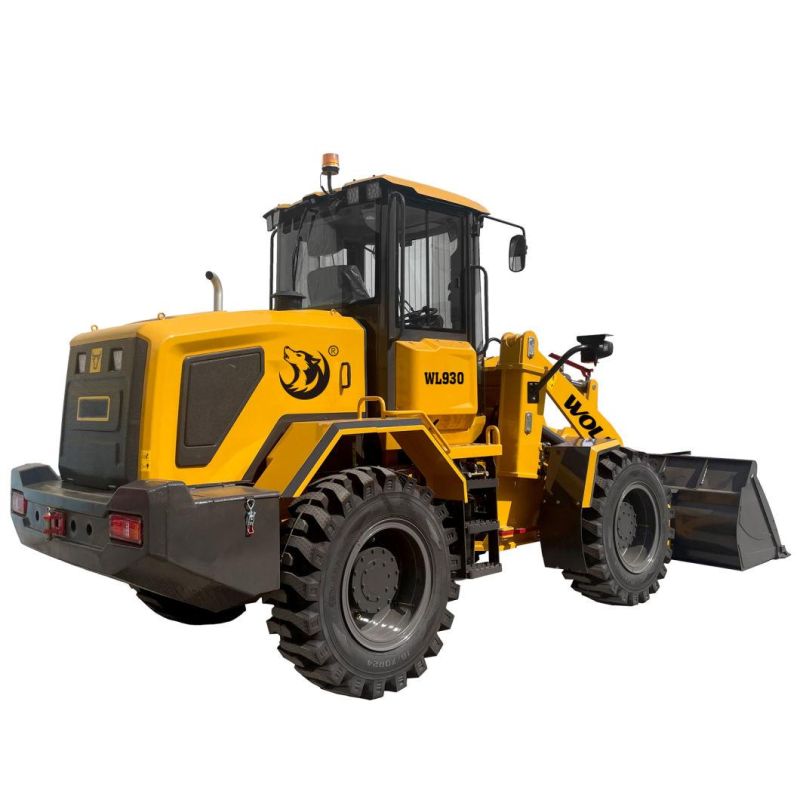 Wolf 3 Ton Agricultural Equipment Wheel Loader with New Cabin