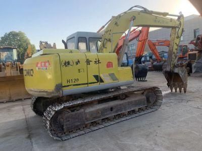 Good Condition Second Hand 0.5 Excavator Sumtiomo Sh120 for Bangladesh