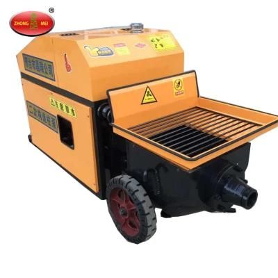 New Type Construction Electric Diesel Mini Portable Mortar Concrete Pump for Sale