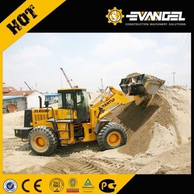 5tons Shantui Wheel Loader SL50W with 3cbm Bucket Front Loader Pay Loader