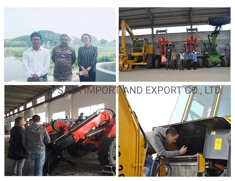 China Wholesales Hydraulic Backhoe Loader