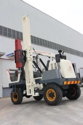 Highway Guardrail Driver Machine for U O Shape Pile Installation