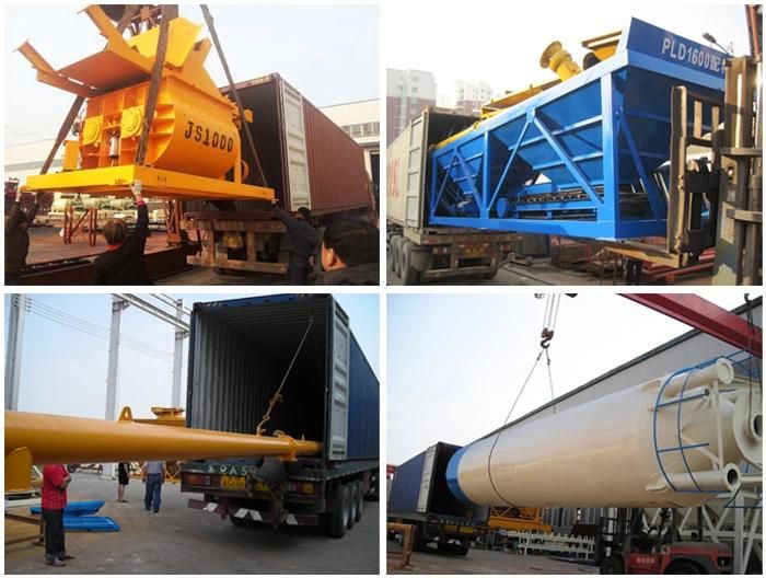 Ready Mixed Batching Plant Concrete Belt Conveyor Hzs60 Js1000 Manufacturer