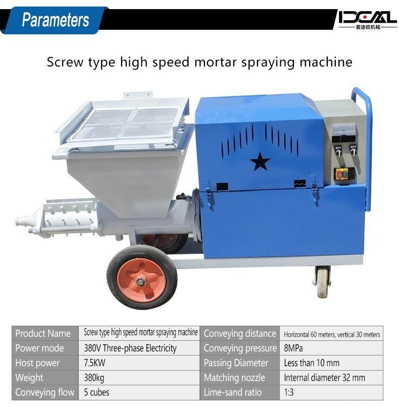 Mortar Mixer Spray Machines for Sale