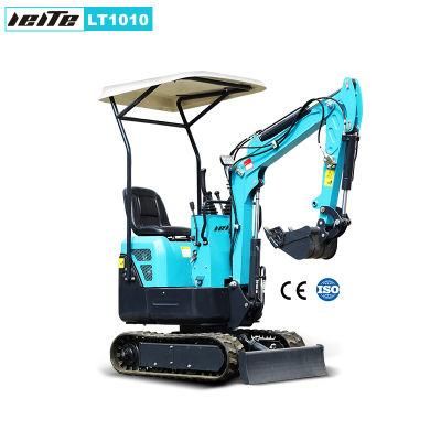 Excellent Machine 1 Ton Mini Excavator with Attachments Chinese 1 Ton Mini Excavator Micro Digger