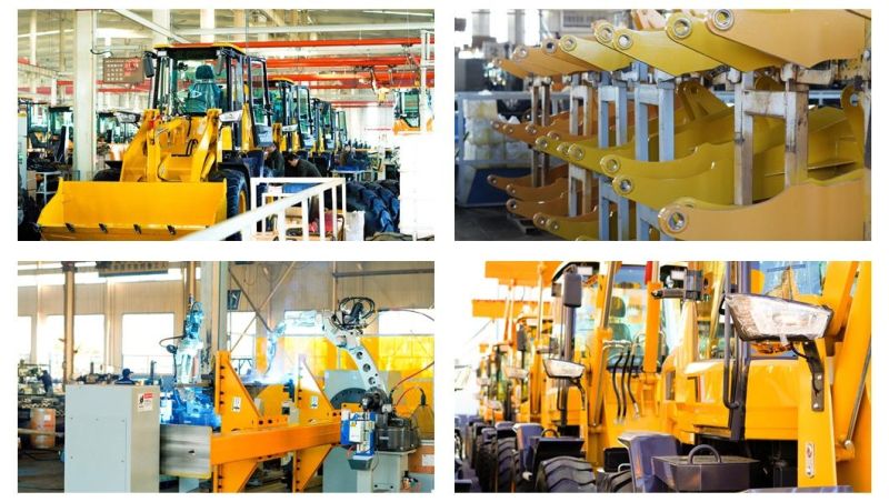 Lugong Durable LG946 2.5t Yuchai Engine Hydraulic Torque Converter Loaders with Rock Hammer