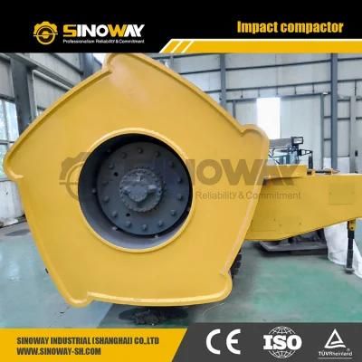 6830 Impact Compactor with 5 Sided Roller
