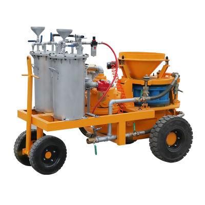 Underground Excavation Engineering Concrete Wet Spray Equipment for Retaining Walls