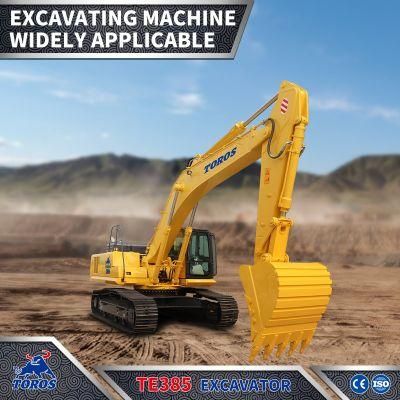 Te385 Toros Australia Energy &amp; Mining Excavator 36.8 Ton Excavator Digging Machine Farms Heavy Excavator