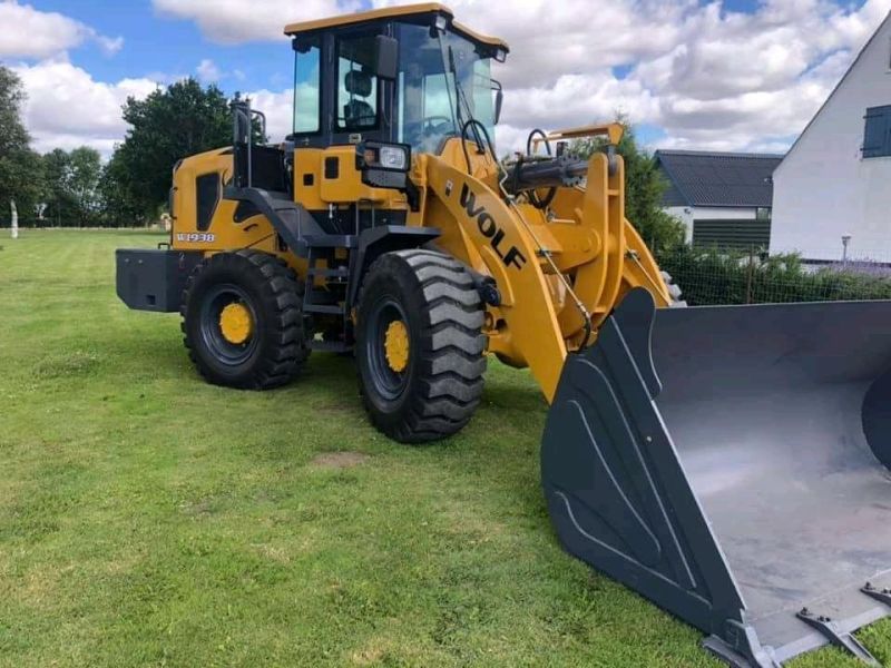 Wolf Brand New Wl938 Diesel Large Wheel Loader for Construction with Optional Cummins Engine