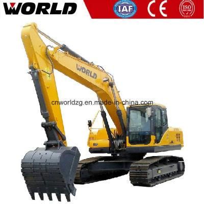 Ce Approved W2215 21ton Hydraulic Excavator with Caterpillar Crawler