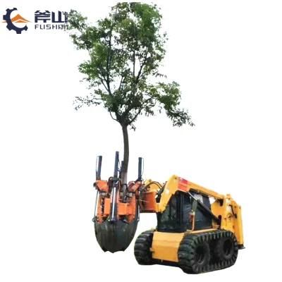 Mini Tree Spade Bucket Moving Machine Price Small Tree Transplanter for Sale