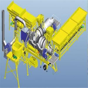 Customized Mobile Asphalt Mixing Plant with Good Reputation