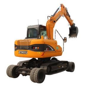 Crawler-Wheel Excavator Price 8 Ton Crawler Excavator