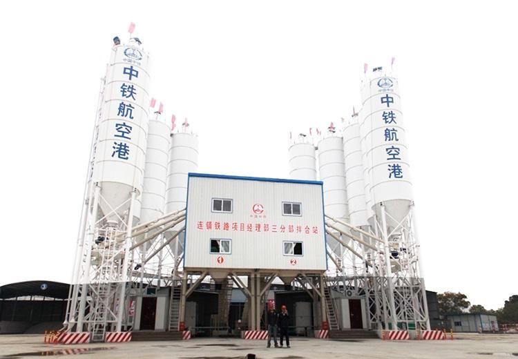 XCMG Official Cement Plant Hzs90K Concrete Batching Plant Price