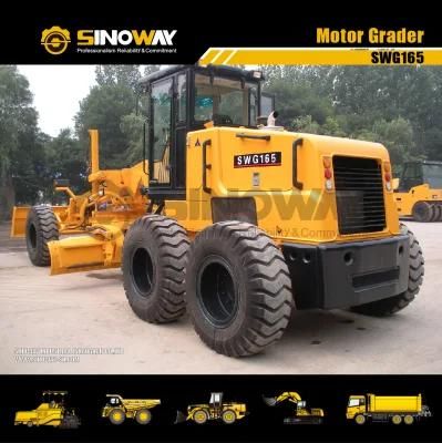 China Brand New Motor Grader Equivalent to Cat 14G Road Grader