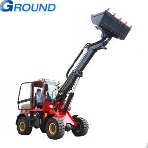 4 Wheel Steering Mini Telehandler Telescopic Boom Loader Handler Forklift for construction