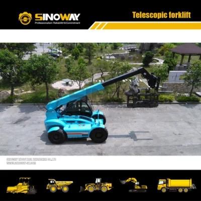 Factory Sinoway 3.5 Ton Telescopic Forklift Telehandler with Good Price