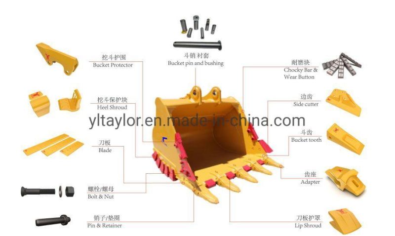 Excavator 2713-00032RC Dh360 Dh370 Rock Bucket Tooth