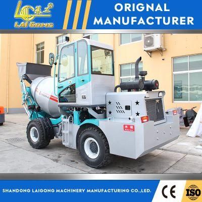 Lgcm Self Loading Concrete Mixer Used in Building Construction