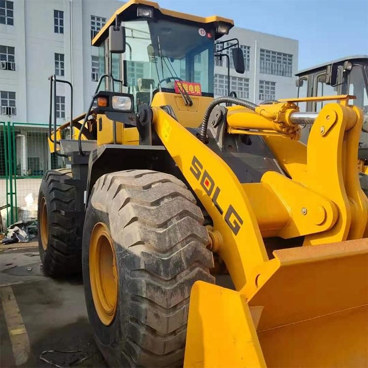 Titan 4 Wheel Driving 0.8ton Mini Micro Compact Used Lonking Sdlg Brand Wheel Loaders Garden and Farm Using