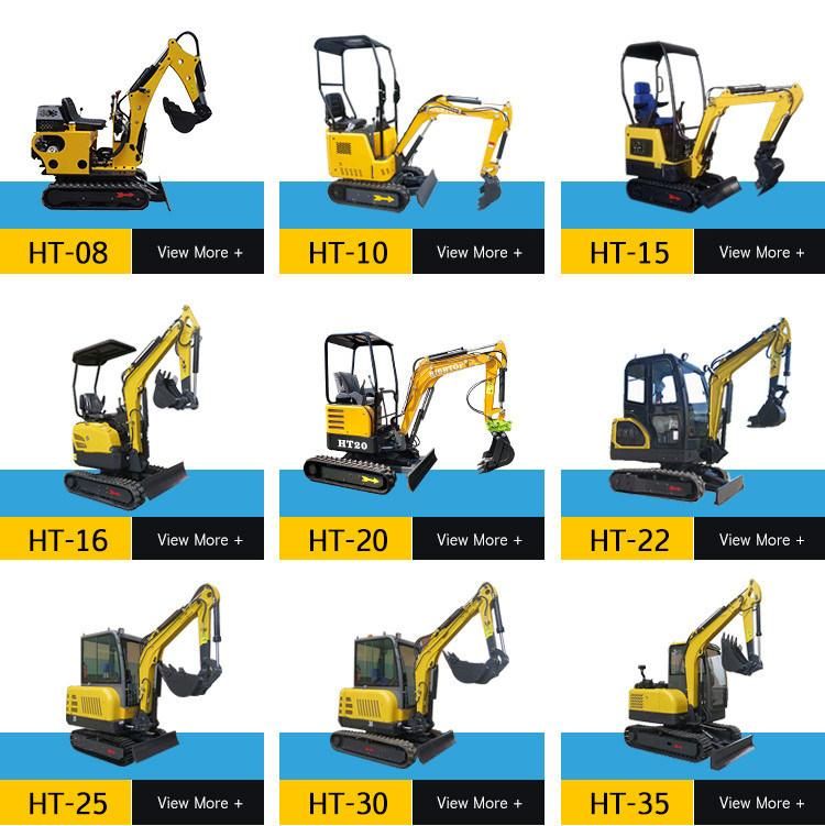 Hydraulic 1 Ton Caterpillar Excavators Small Digger/Micro Digger/Mini Crawler Excavator Machine