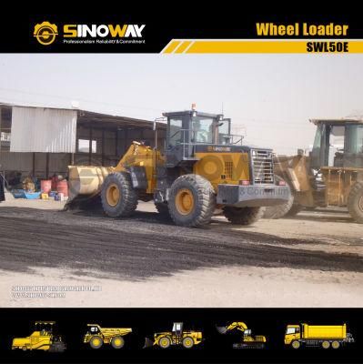 Front Shovel Loader 5 Ton Wheel Backhoe Loader