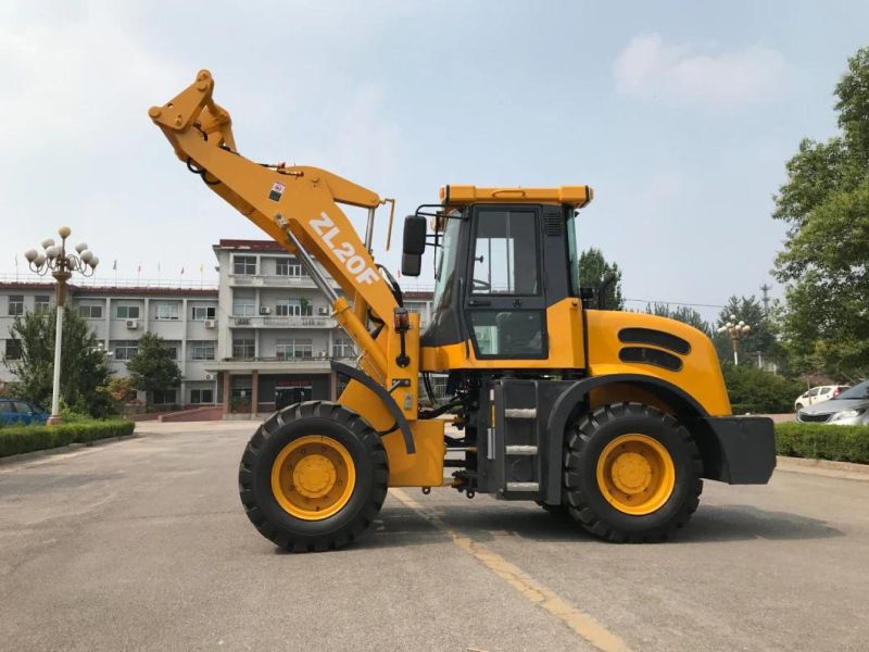 2ton Rated Load Articulated Good Quality Front Wheel Loaders Price Custom