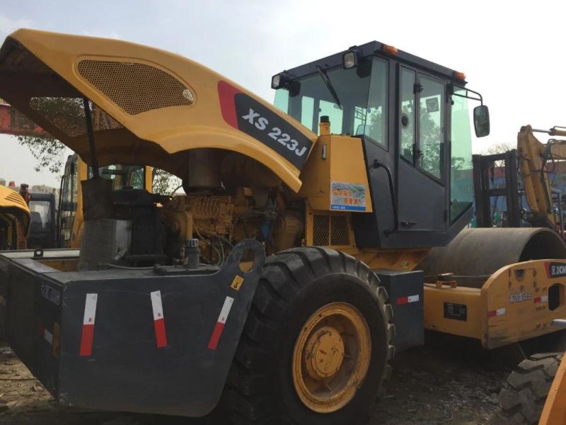 Good Condition Road Roller Single Steel Compactor Used Equipment Construction