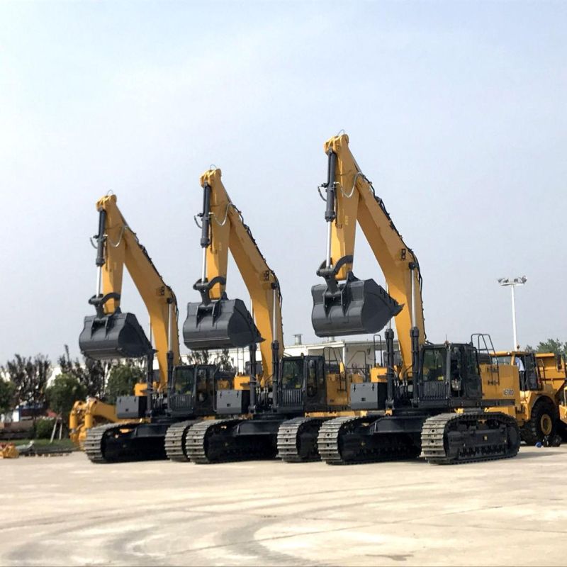 Sinomada Official Manufacturer Xe700d 69tons Cummins Engine Hydraulic Crawler Excavator for Earthwork Construction