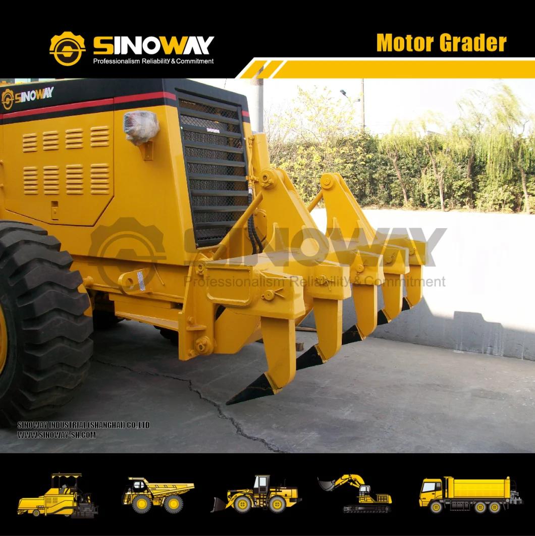 Road Construction Machinery 180 HP Motor Graders for Sale