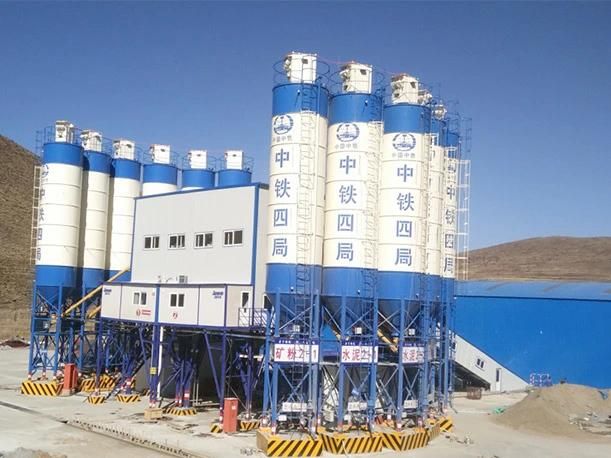 Shantui 90~180cbm/H H Series Concrete Mixing Plant